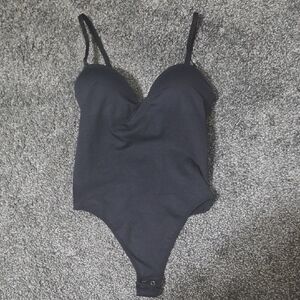 Fashion Nova Black Sculpting Bodysuit